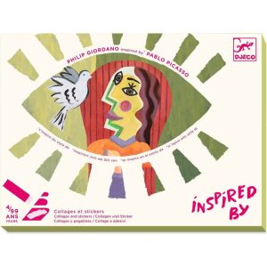 Inspired By Pablo Picasso - Collages and Stickers