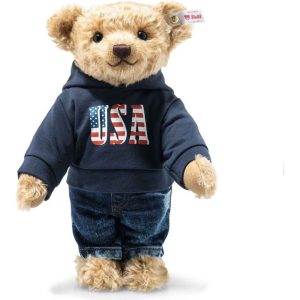 The Great American Teddy Bear with USA Hoodie