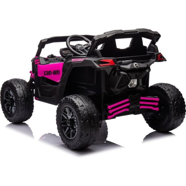 freddo-outdoor-24v-can-am-maverick-1-seater-utv-ride-on-pink-31761642160215_720x