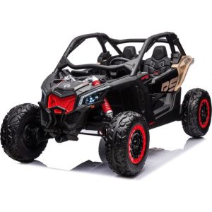 2x24V 4x4 Can Am Maverick 2 Seater Ride on UTV - Khaki