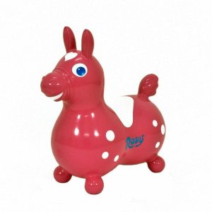 Pink Rody Horse Inflatable Bouncer Ride-on