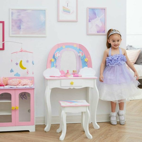 teamson-kids-room-decor-little-dreamer-rainbow-unicorn-vanity-table-and-stool-white-29111359766615_720x-4