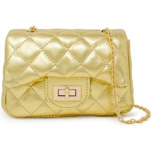 Metallic Classic Mini Purse - Gold