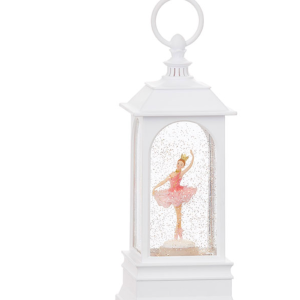 9.25 DANCING BALLERINA MUSICAL LIGHTED WATER LANTERN